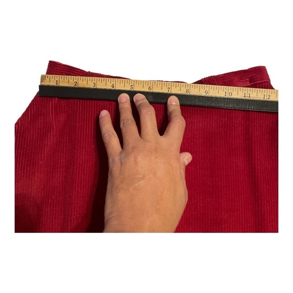 Regatta Sport 70s/ 80s Corduroy Red skirt suite size 6.  
~ - Picture 11 of 14